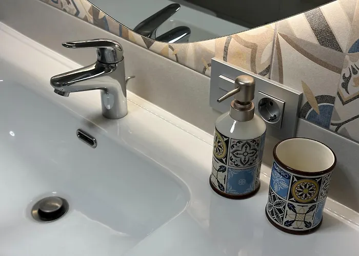 Апартаменты New Two Bedroom Apartment, Big Terrace & Sea View, Адехе