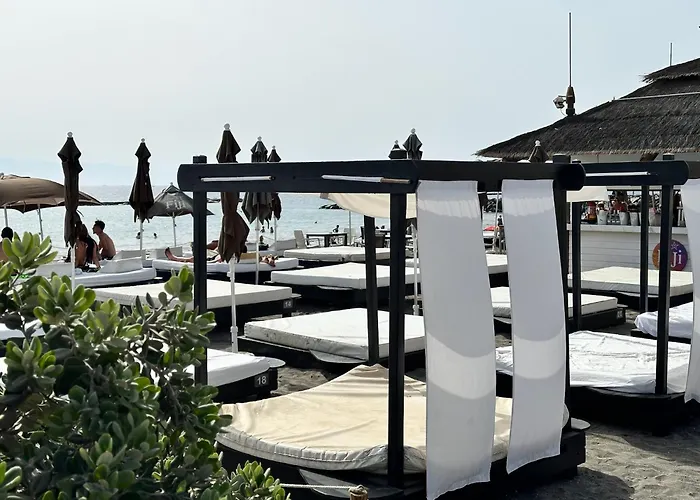 Апартаменты New Two Bedroom Apartment, Big Terrace & Sea View, *